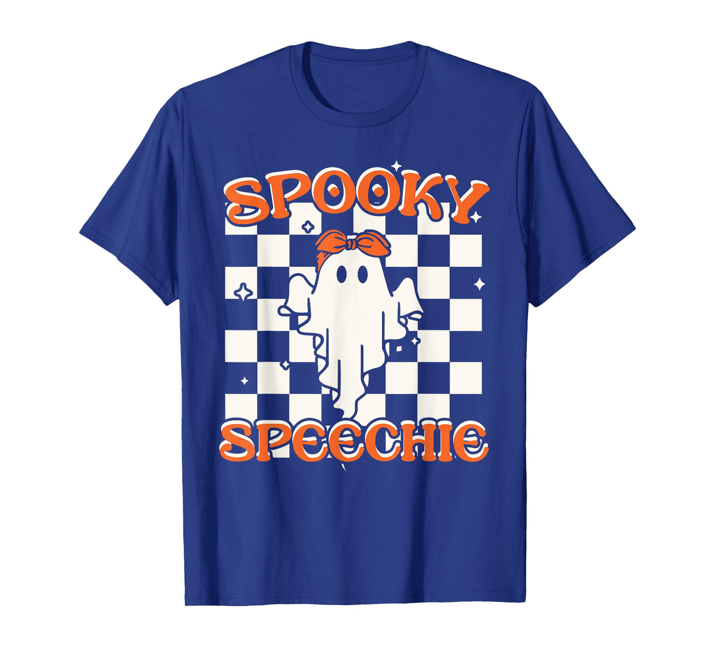 Spooky Speechie Speech Therapy Halloween Costume Ghost SLP T-Shirt