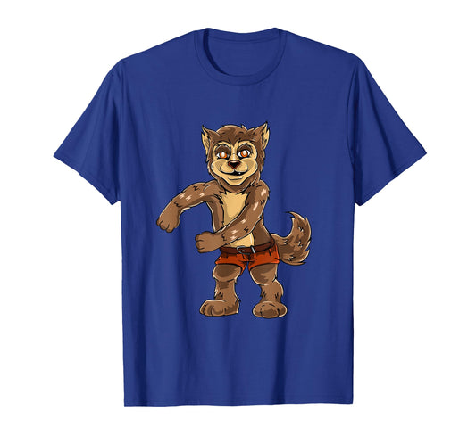 Werewolf Shirt kids - Halloween Floss Like A Boss Shirt