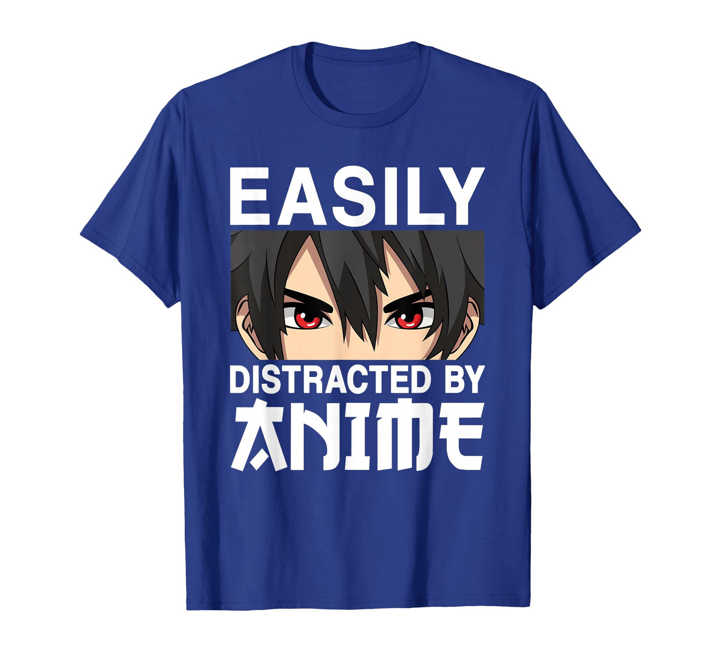 Easily Distracted By Anime Otaku Japanese Anime Men Boys T-Shirt