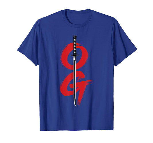 Japanese Spirits Samurai Warrior Og Sword Japanese Culture T-Shirt