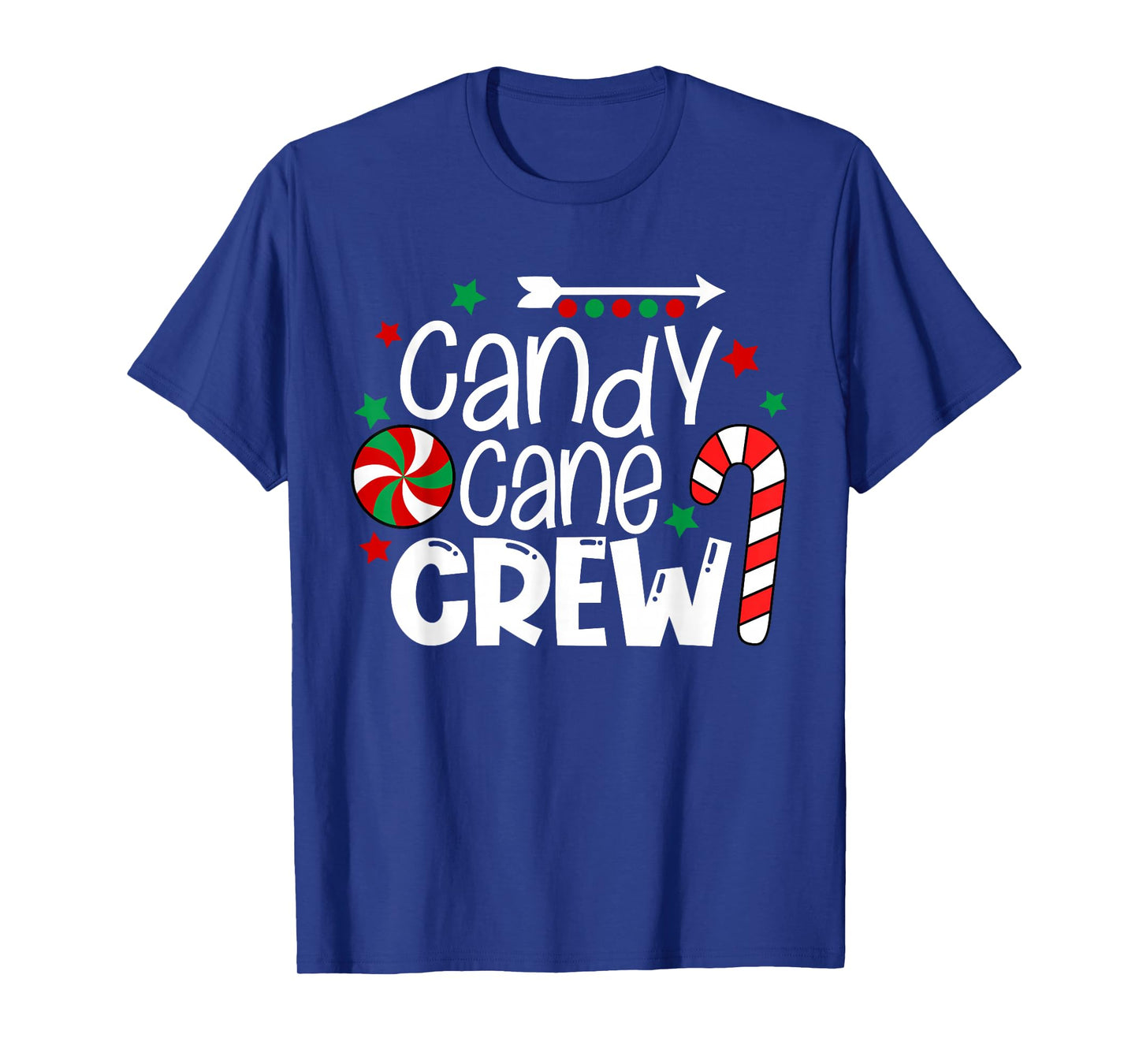 Candy Cane Crew Christmas Xmas Love Candy Boys Girls Kids T-Shirt
