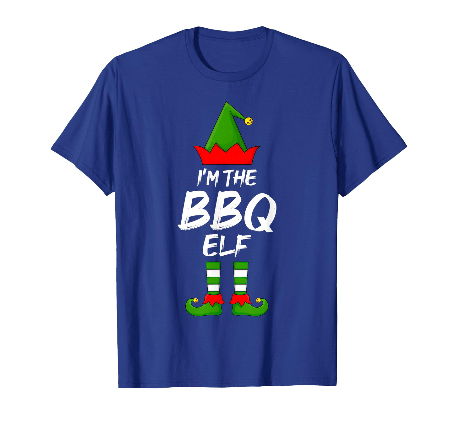 I'm The BBQ Elf Funny Matching Family Elf Christmas T-Shirt