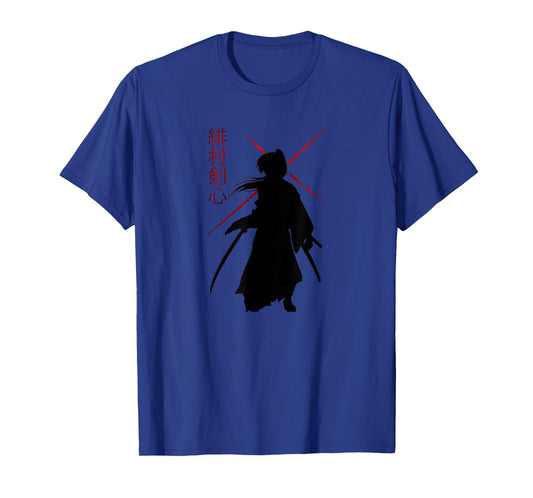 Teetastic Unisex-Adults Black Samurai X T-Shirt