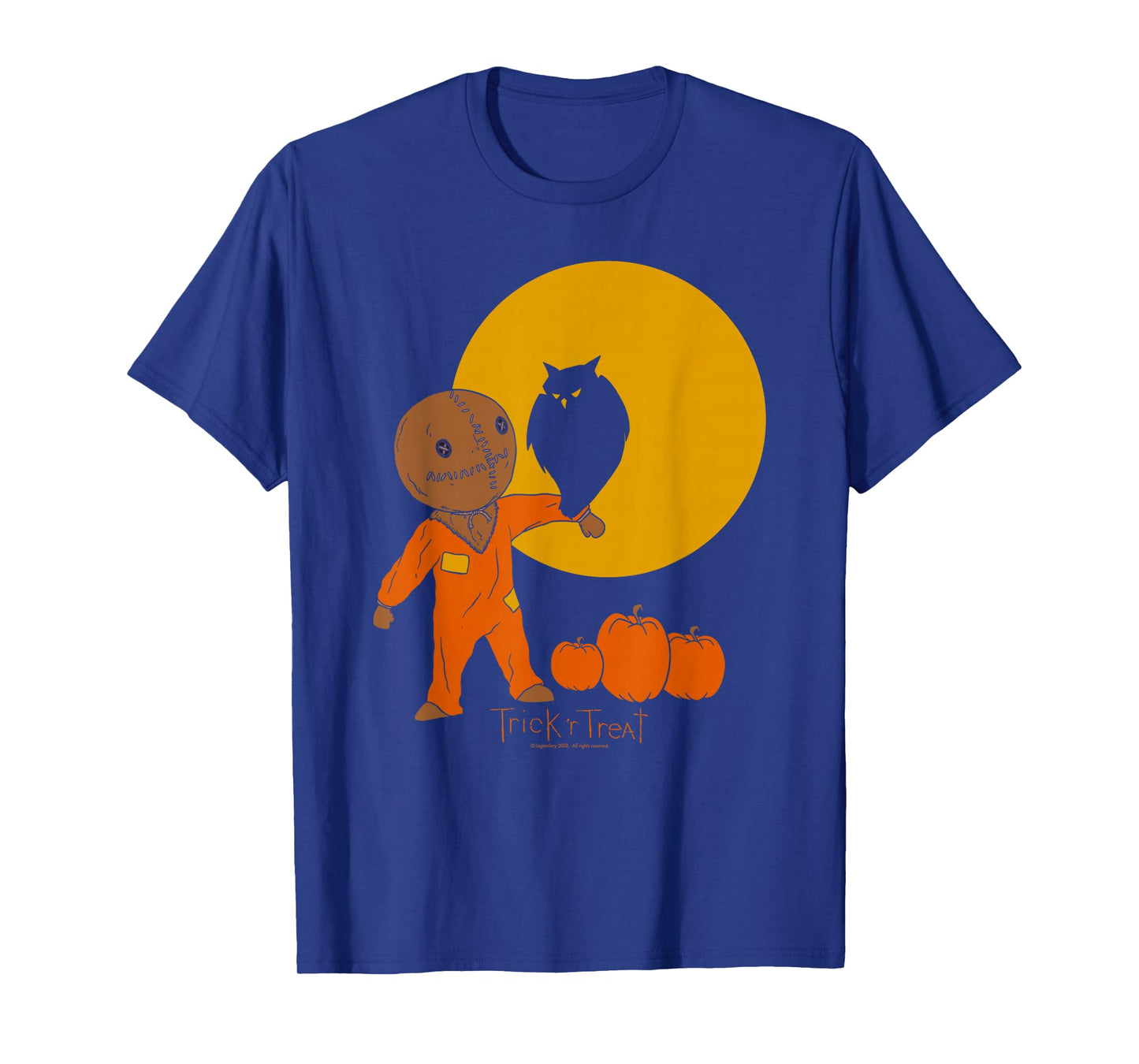 Trick 'r Treat Sam with Owl and Moon T-Shirt