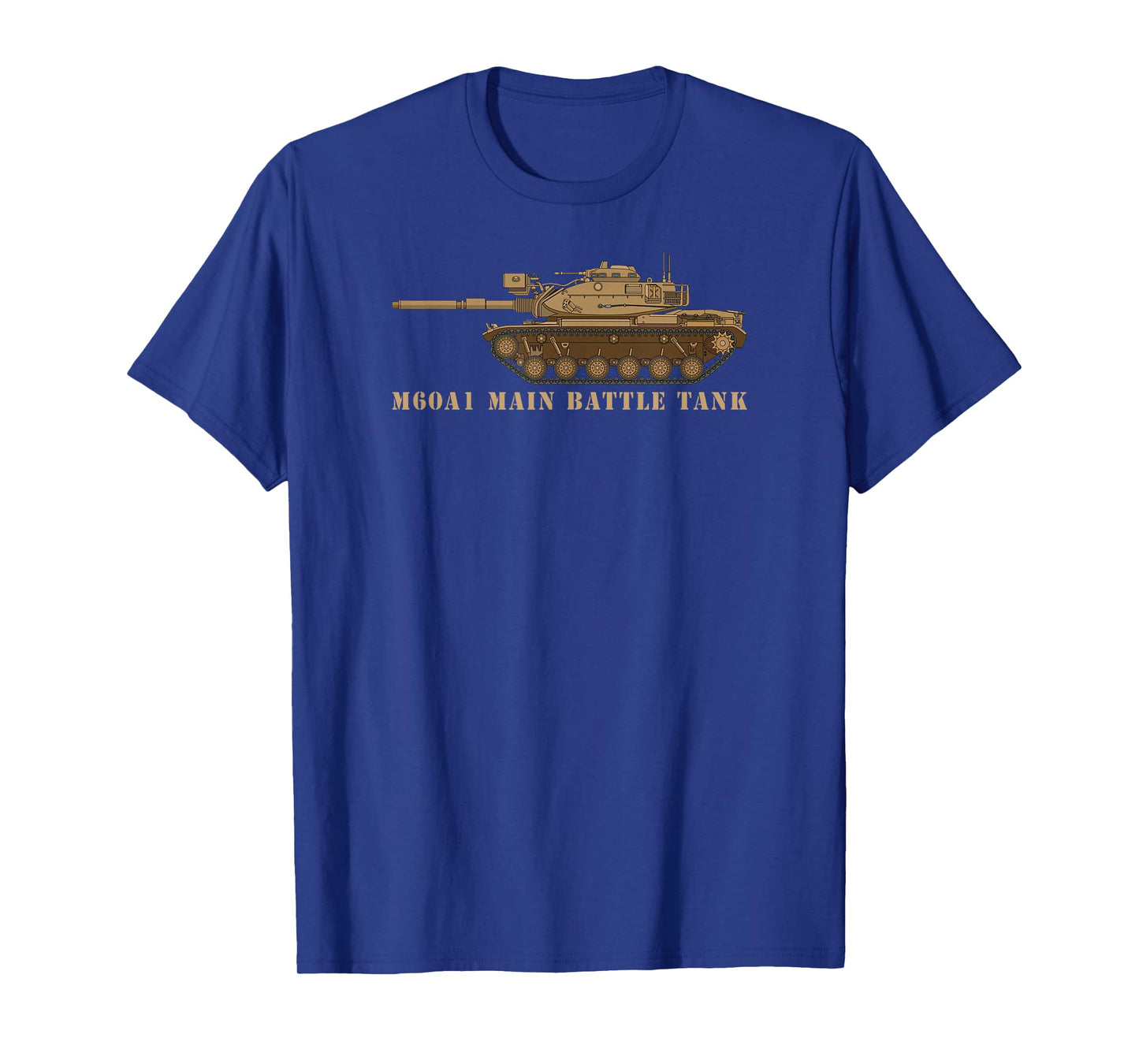 M60 A1 Patton Tank American Tanks Diagram T-Shirt