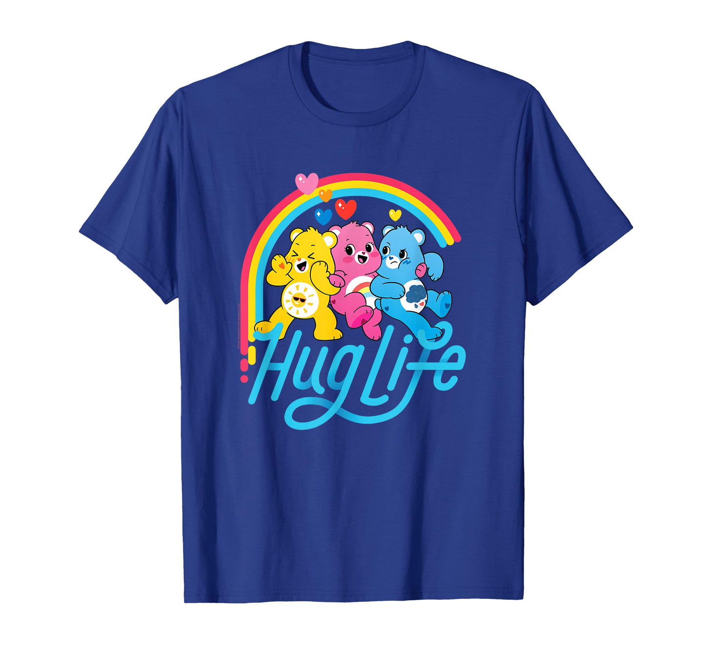 Care Bears Hug Life Rainbow Cute Cartoon T-Shirt
