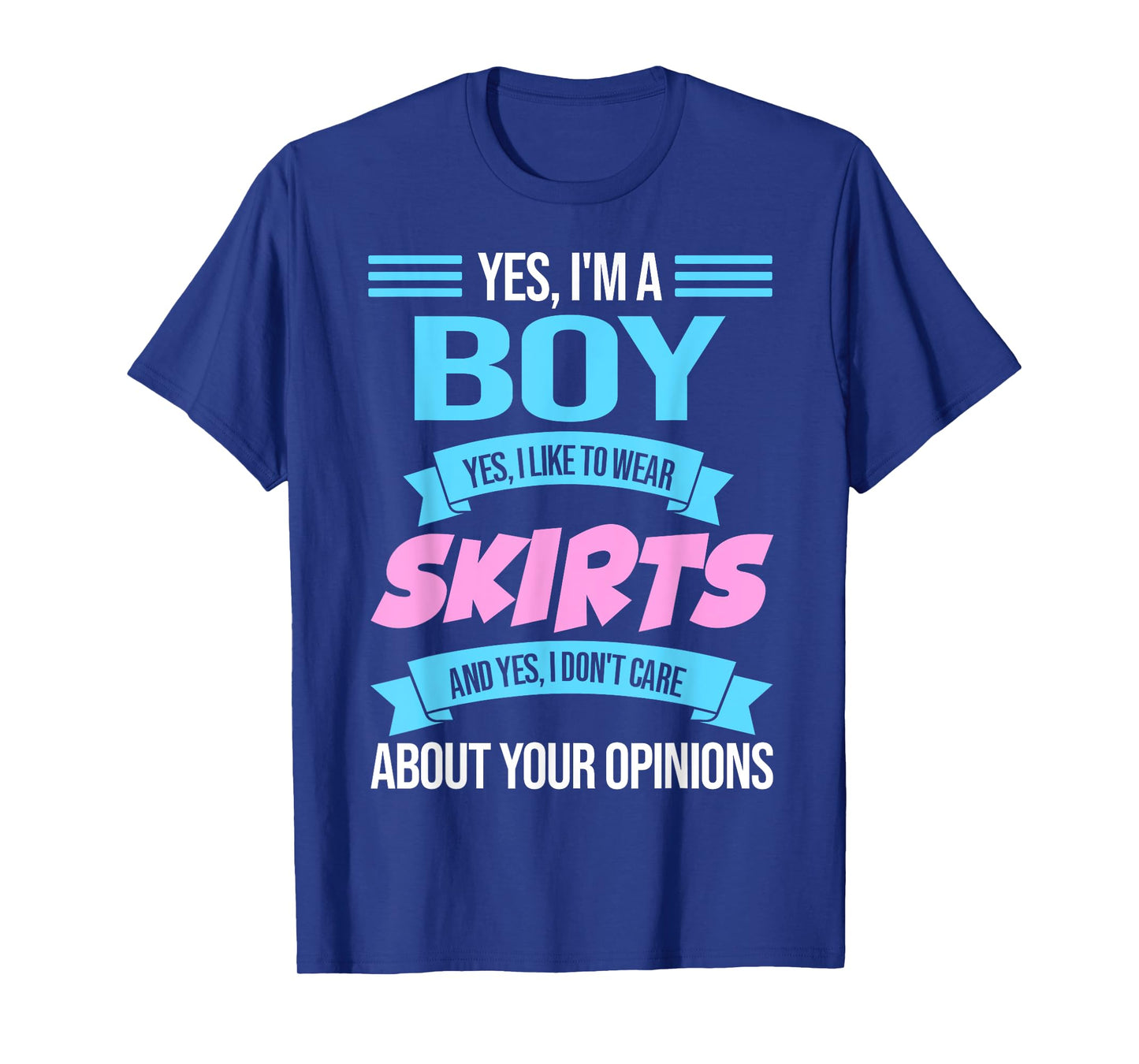 yes, I'm a boy yes, I like to wear skirts Anime Femboy T-Shirt