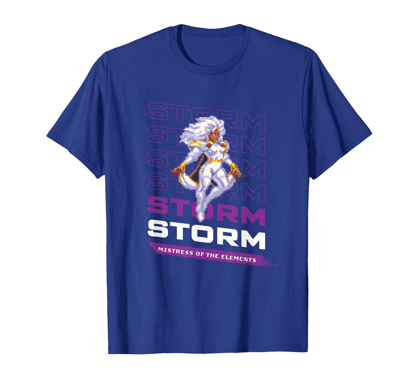 Marvel Cosmic Invasion Game Storm X-Men Retro Pixel Graphics T-Shirt
