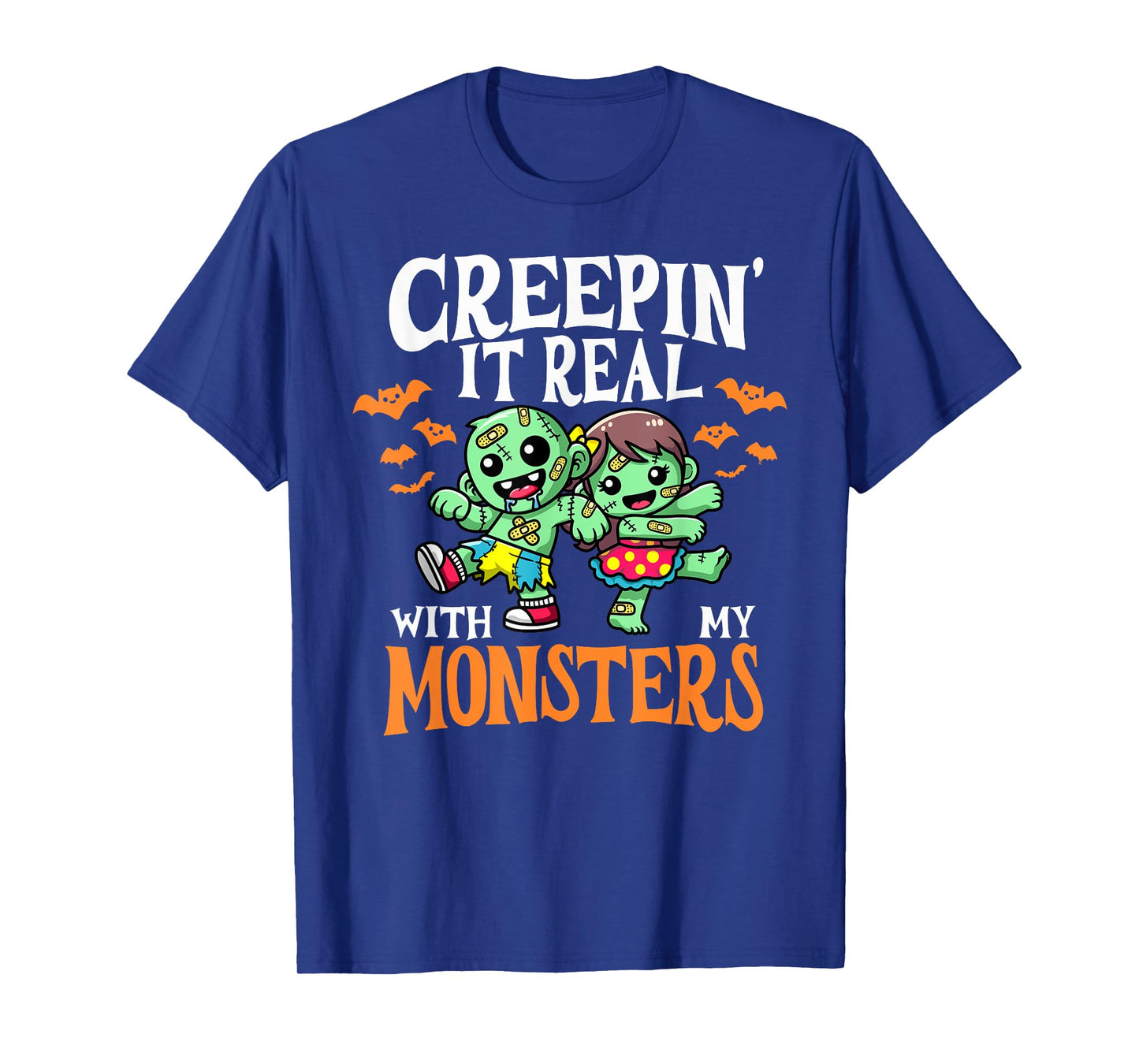 Creepin It Real Monster School Teacher Principal Halloween T-Shirt