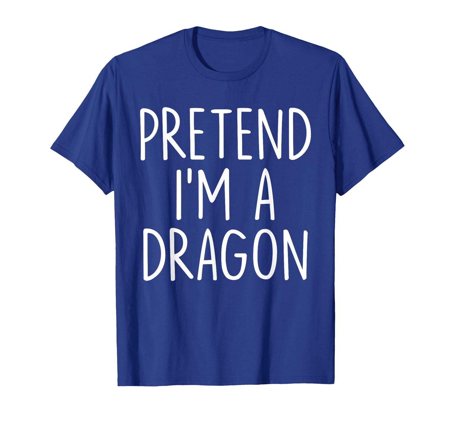 Pretend I'm A Dragon Halloween Couples Costume Matching T-Shirt