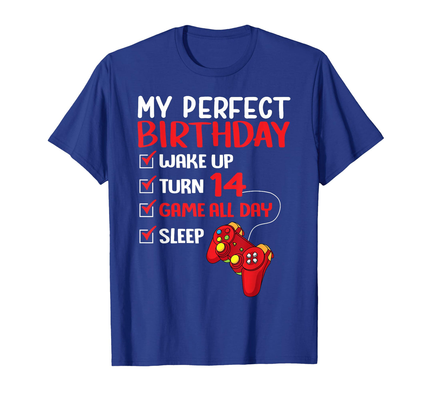 14. Perfect Birthday Player, the 14 Year Old T-Shirt