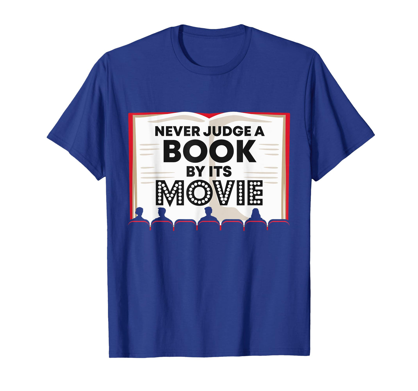 Teacher Shirts Women Men Never Judge a Book by Its Movie T-Shirt