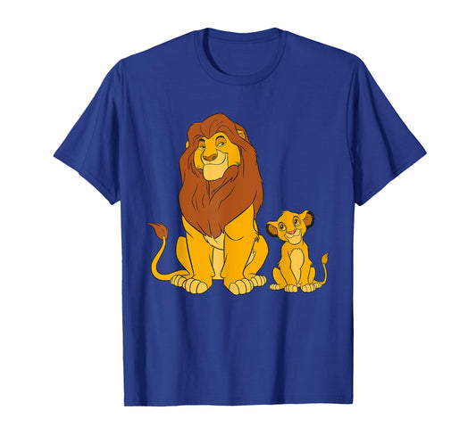Disney The Lion King Young Simba and Mufasa T-Shirt T-Shirt