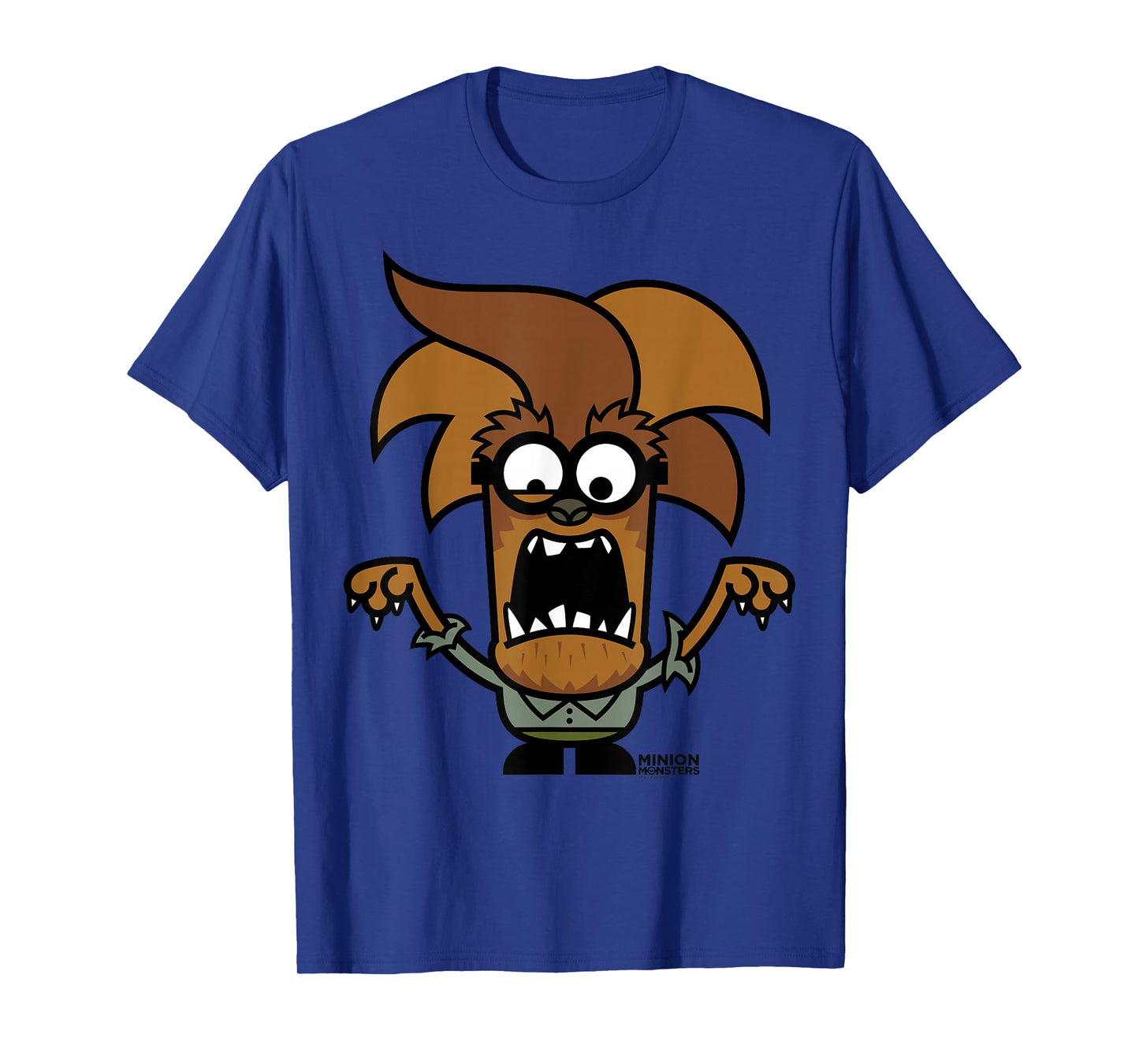 Despicable Me Wolf Halloween Monster Graphic T-Shirt T-Shirt