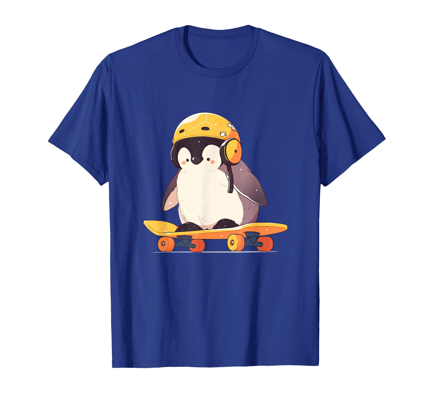 Skater Penguin - Penguin Kawaii T-Shirt