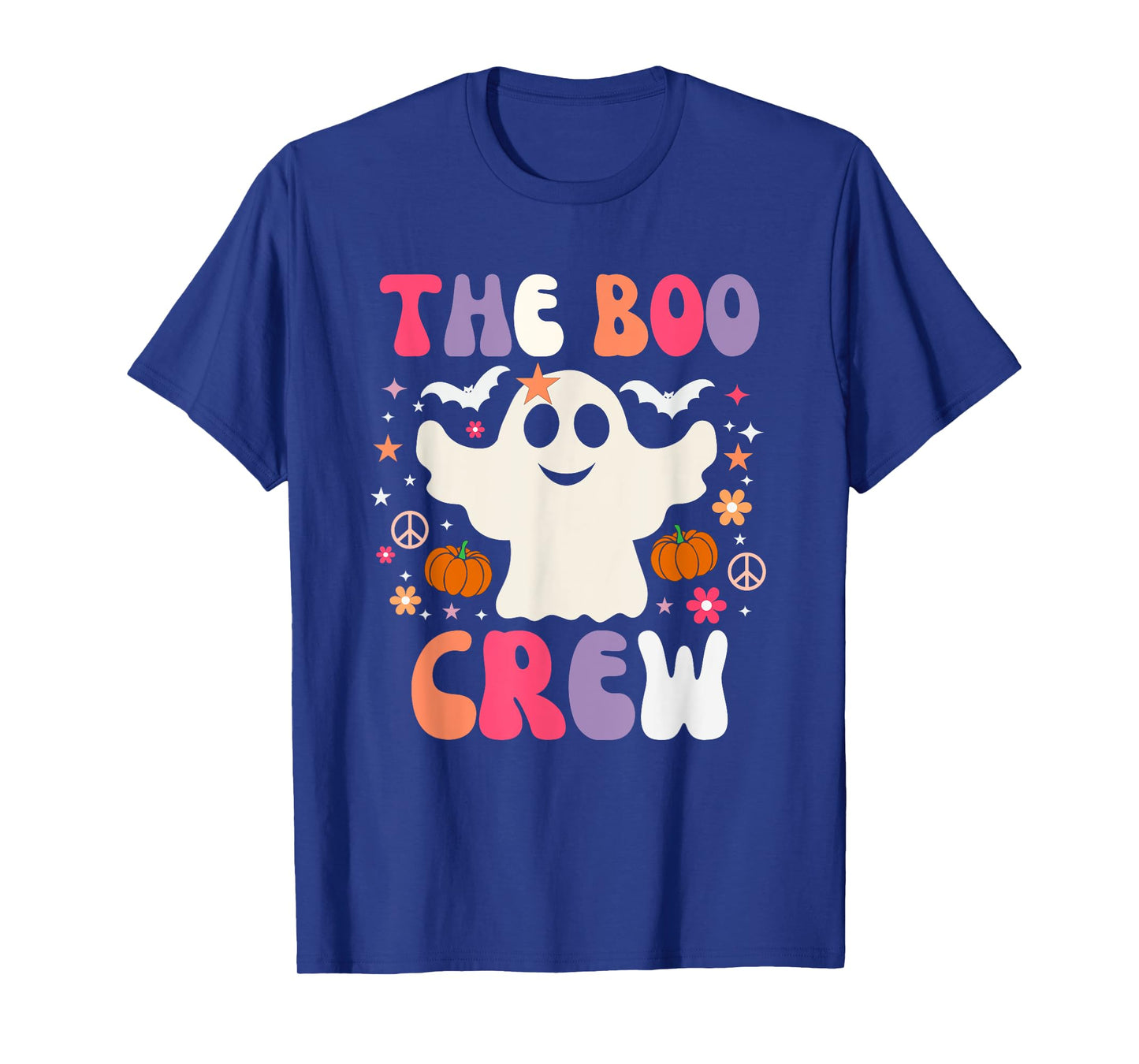 Halloween The Boo Crew - Cute Ghost - Spooky Family Matching T-Shirt