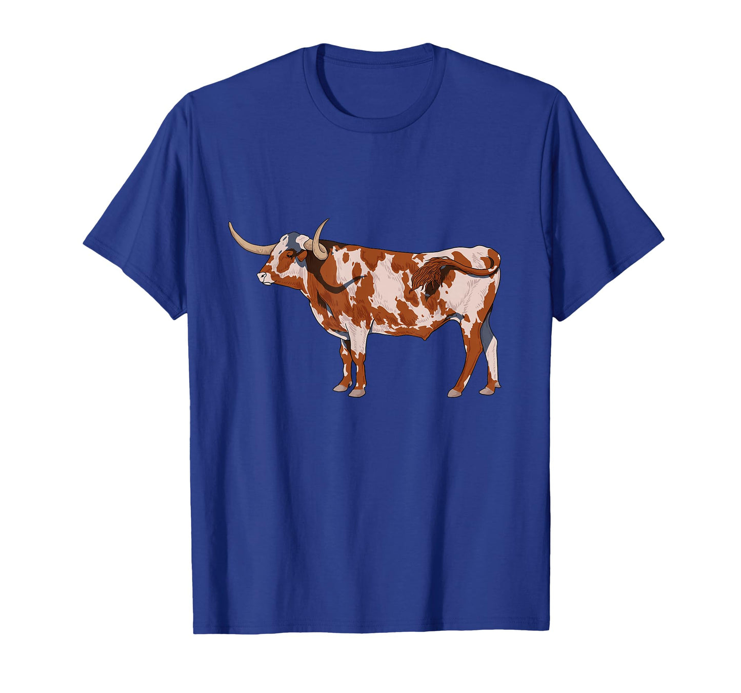 Drawing of a Longhorn Beef T-Shirt