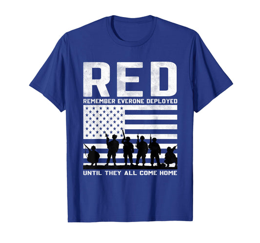 Red Friday Military US Flag Until They Come Home My Soldier T-Shirt