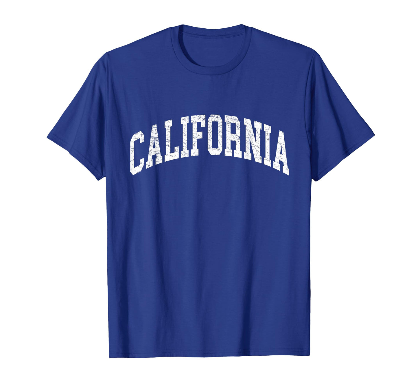 California - CA - Distressed/Worn Design - Classic T-Shirt Small