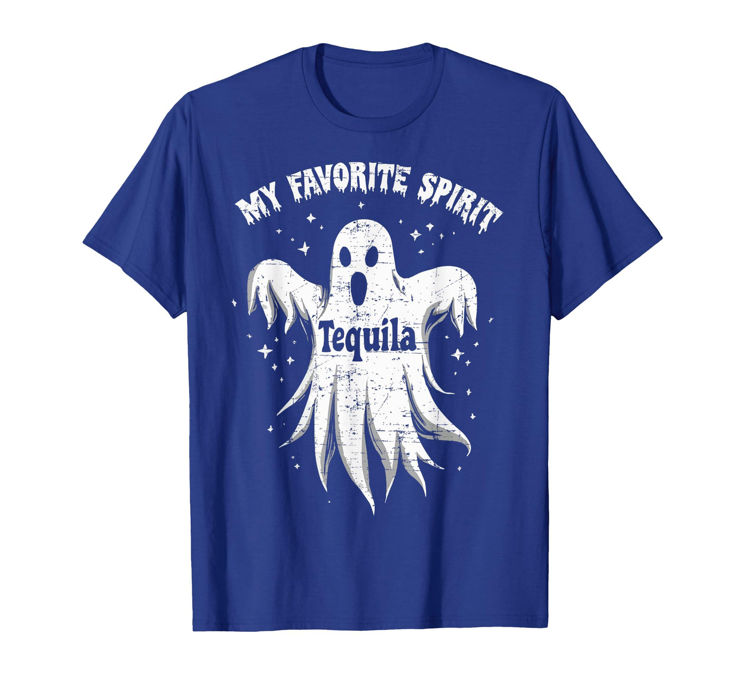My Favorite Spirit Tequila Drinking Ghost Halloween Costume T-Shirt