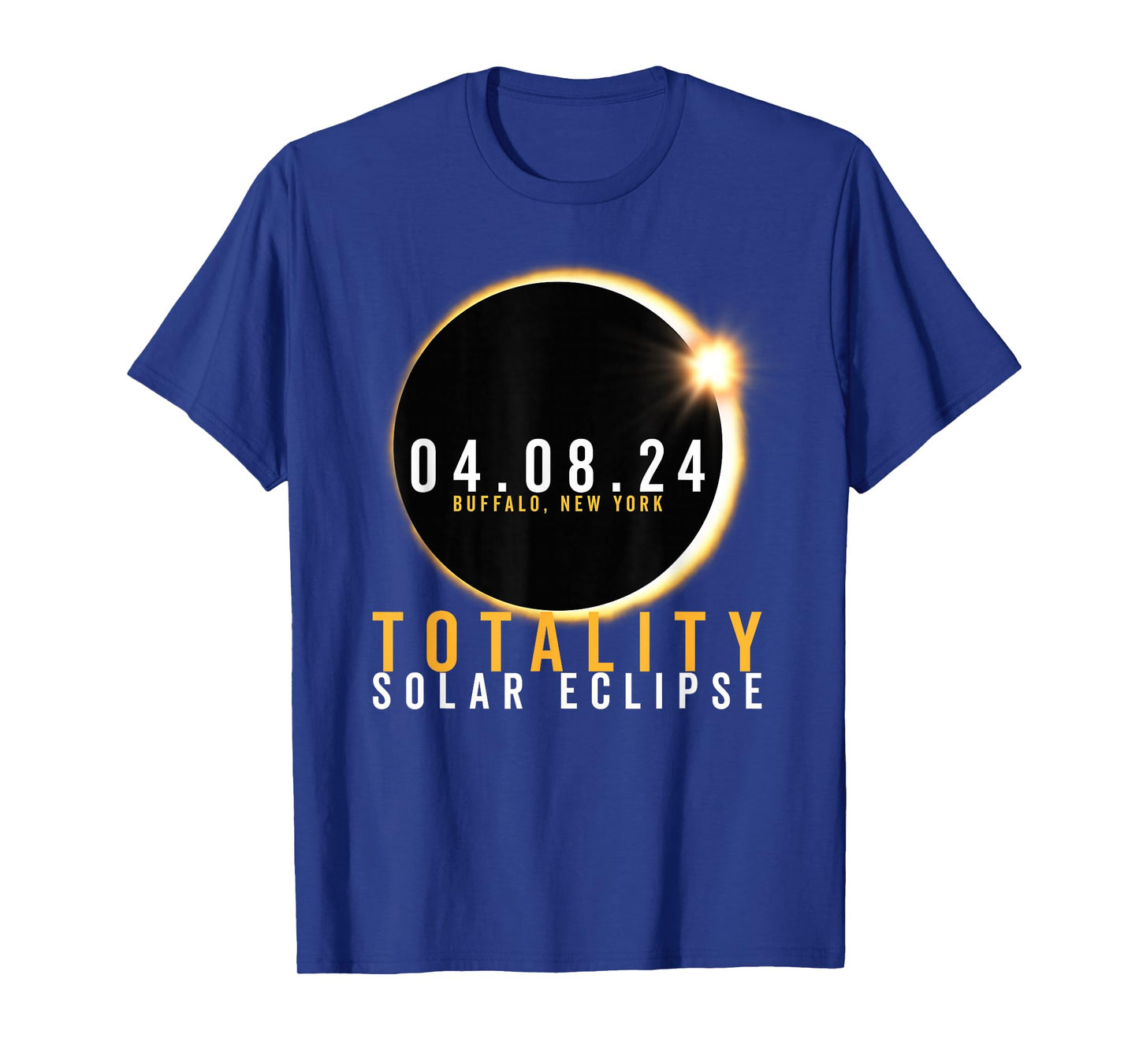Buffalo New York Total Solar Eclipse Totality April 08 2024 T-Shirt