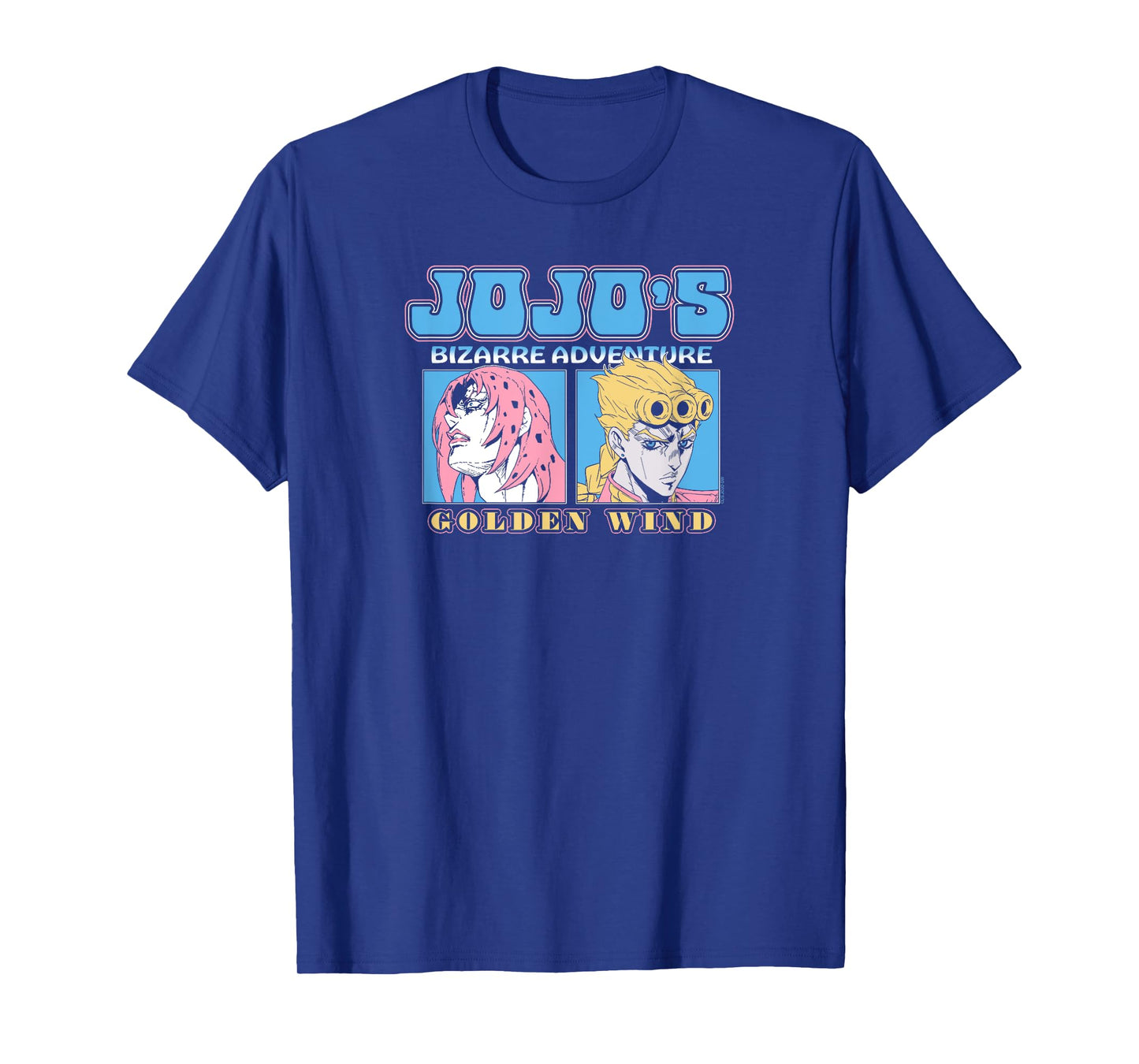 JoJo's Bizarre Adventure Diavolo and Giorno Retro Anime T-Shirt