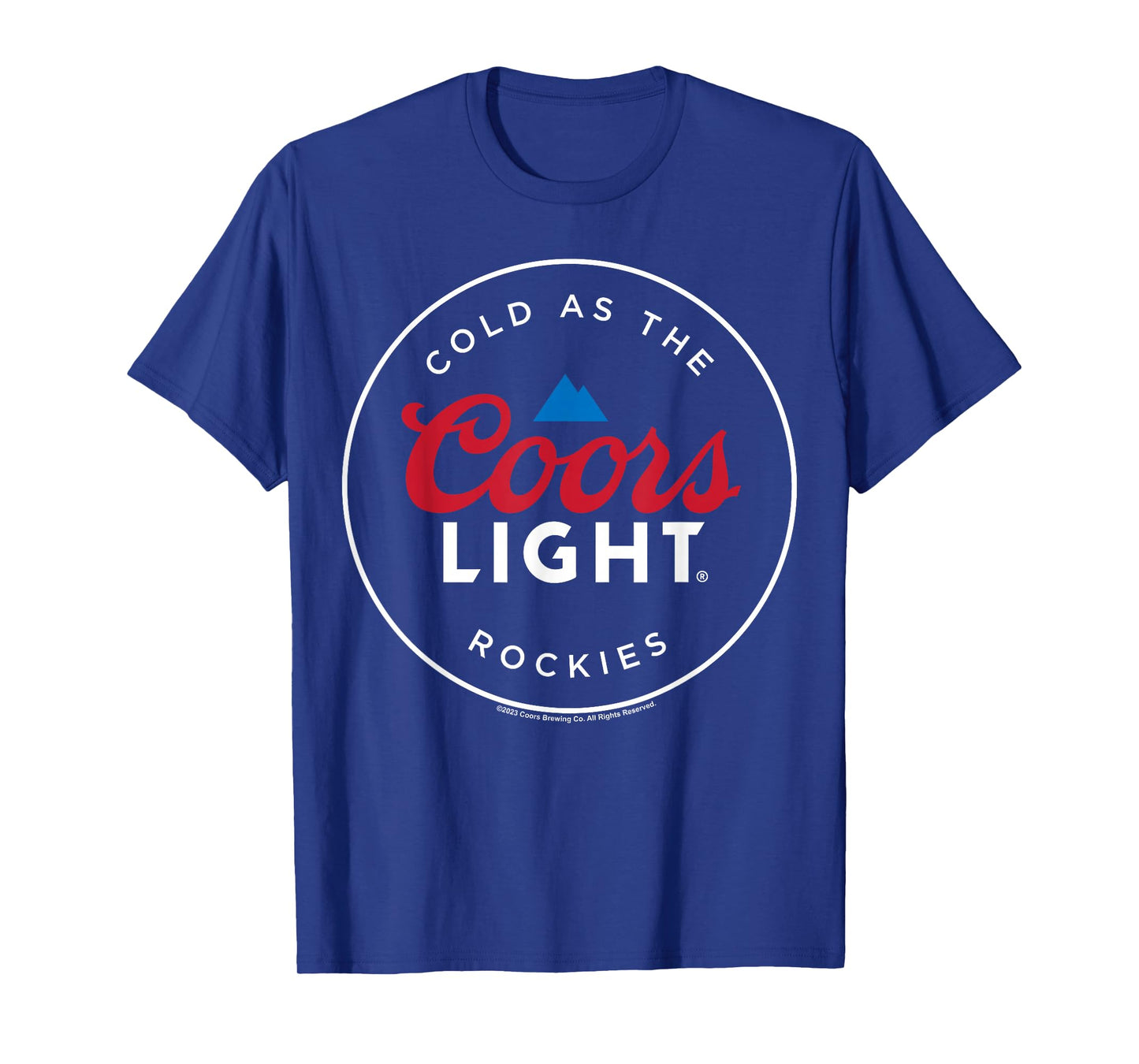 Coors Light - Cold As The Rockies T-Shirt