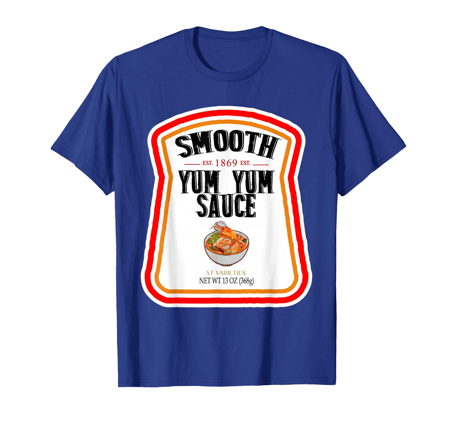 Smooth Yumyum Bottle Label Halloween 2024 Couples Costume T-Shirt