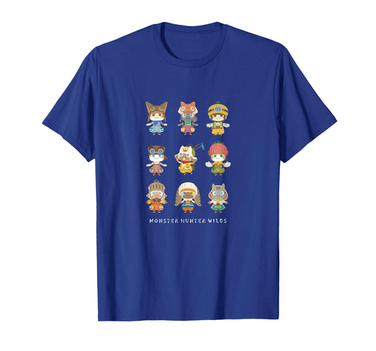 Monster Hunter Wilds Palico&Support Team T-Shirt