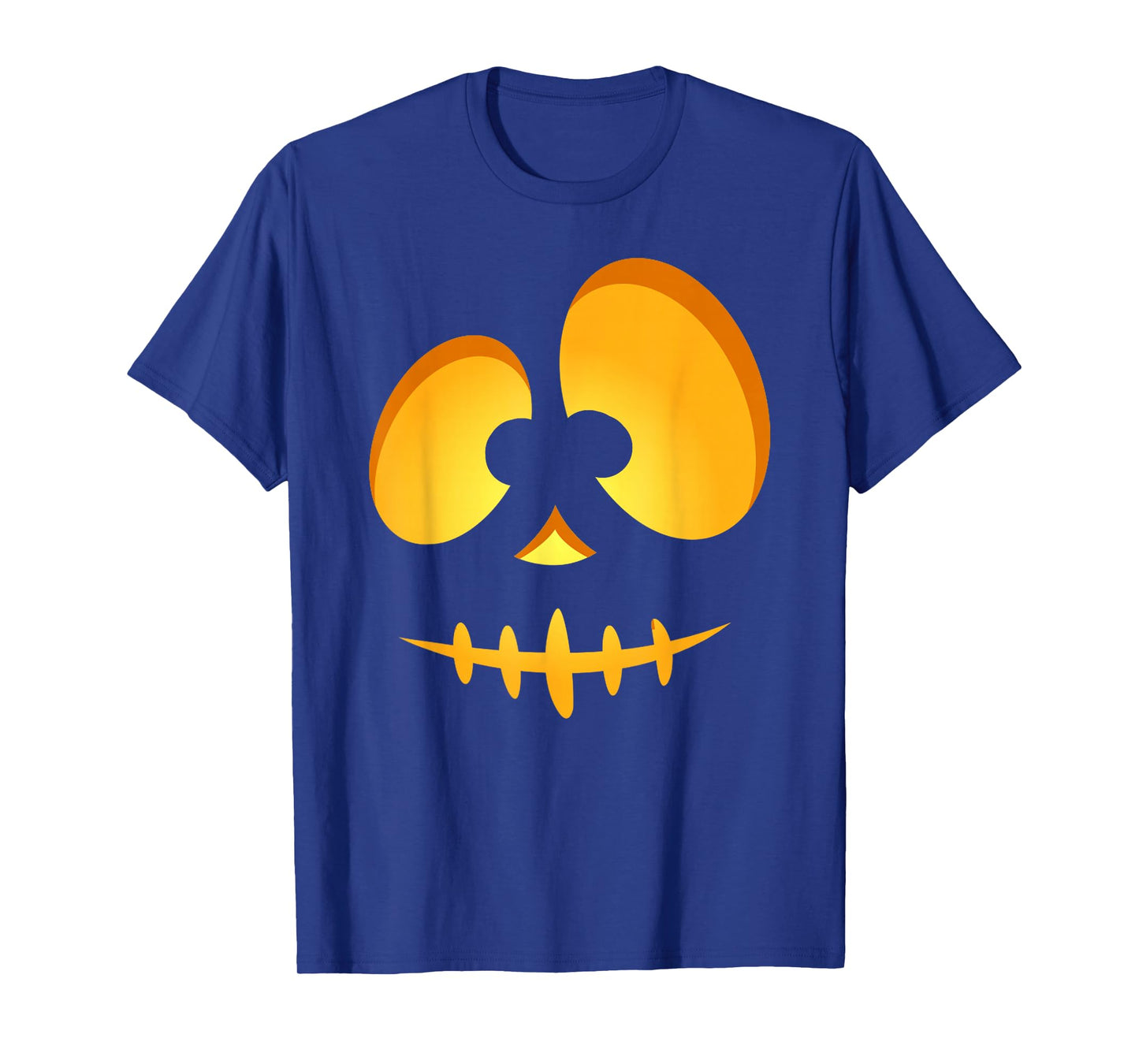 Jack O Lantern Scary Carved Pumpkin Scull Halloween Costume T-Shirt