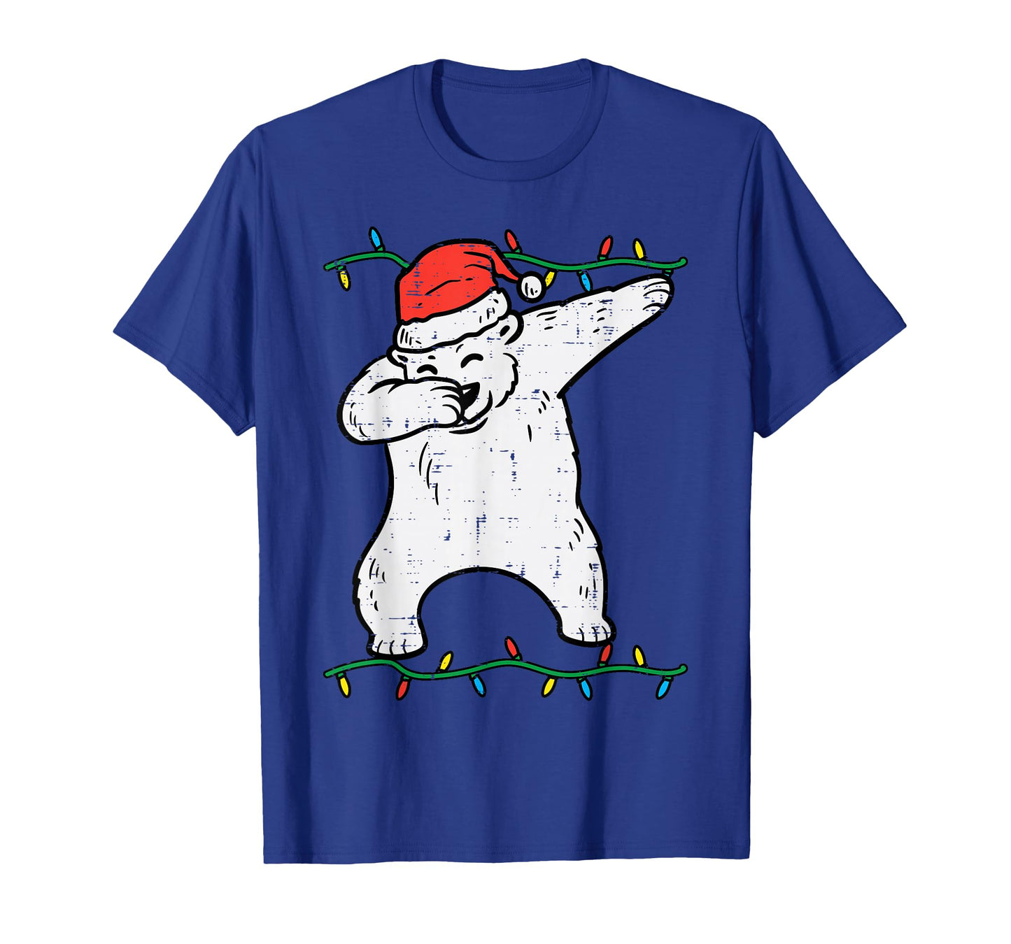 Dabbing Polar Bear Dab Xmas Christmas Boys Kids Girl Youth T-Shirt