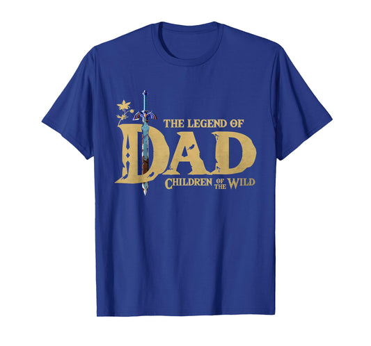 The Legend Of Dad Children Of The Wild Father's Day T-Shirt
