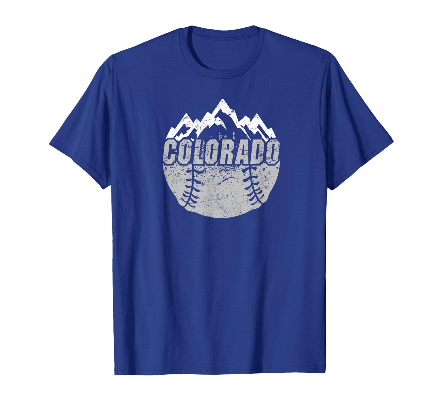 Colorado Baseball Rocky Mountains Design T-Shirt