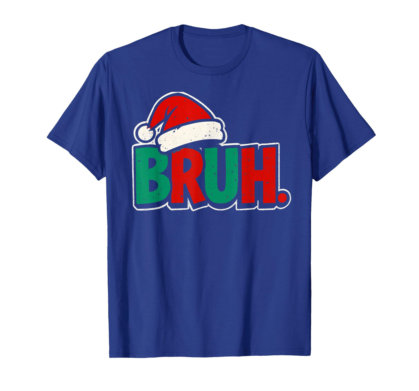 Bruh Funny Saying Bro Teens Boys Kids Christmas Pajamas Xmas T-Shirt