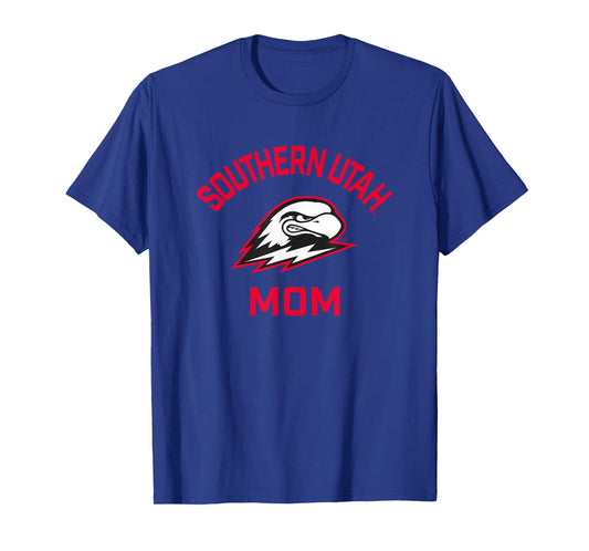 Southern Utah University Thunderbirds Arched Mom T-Shirt