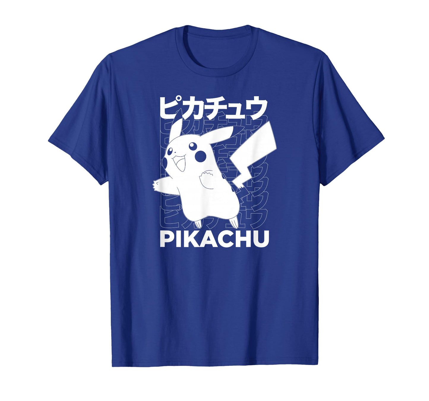 Pokémon Pikachu Kanji Pigment T-Shirt Small