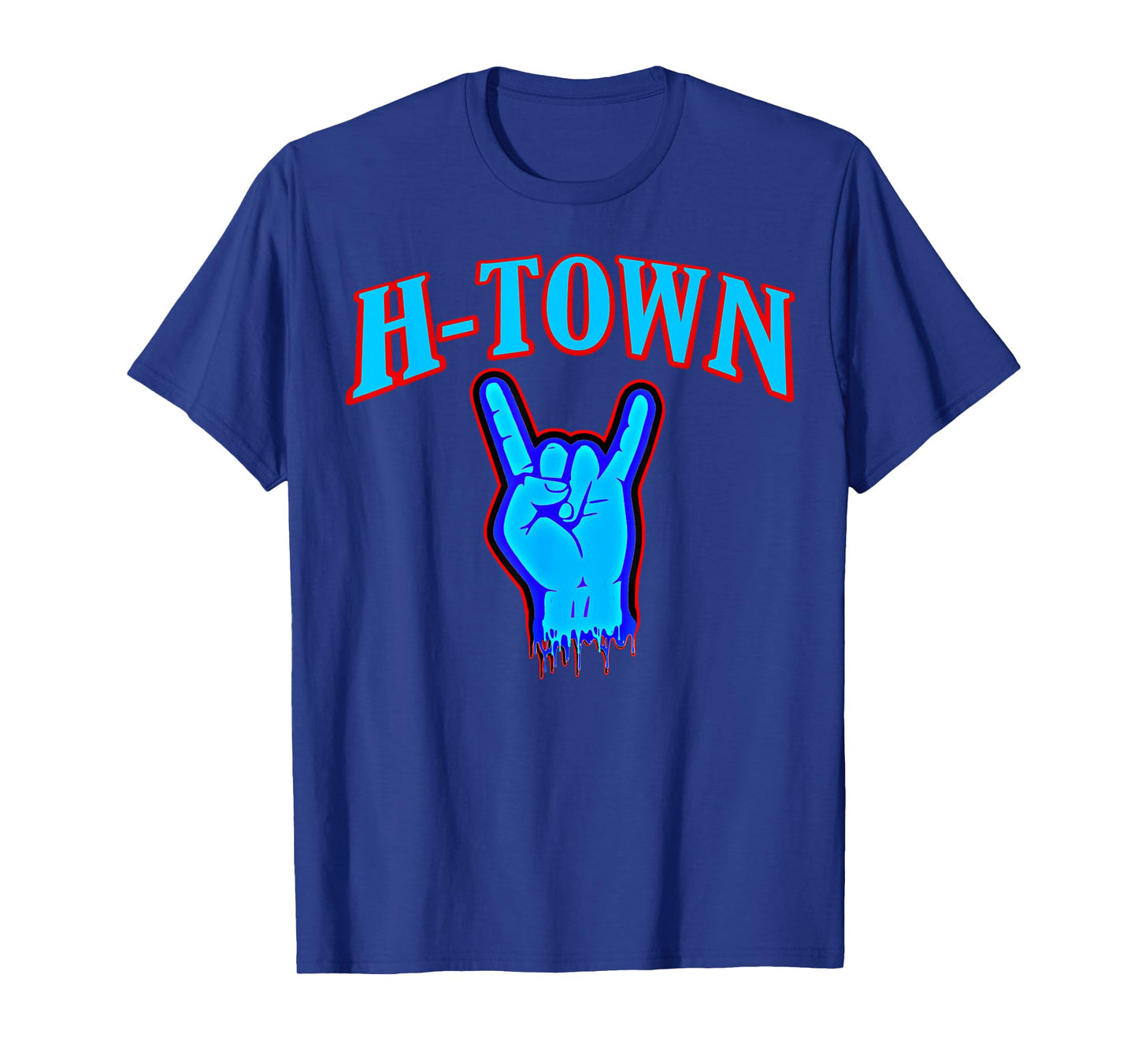 Classic Houston H-Town Hand Sign for Sport Fans of Houston T-Shirt