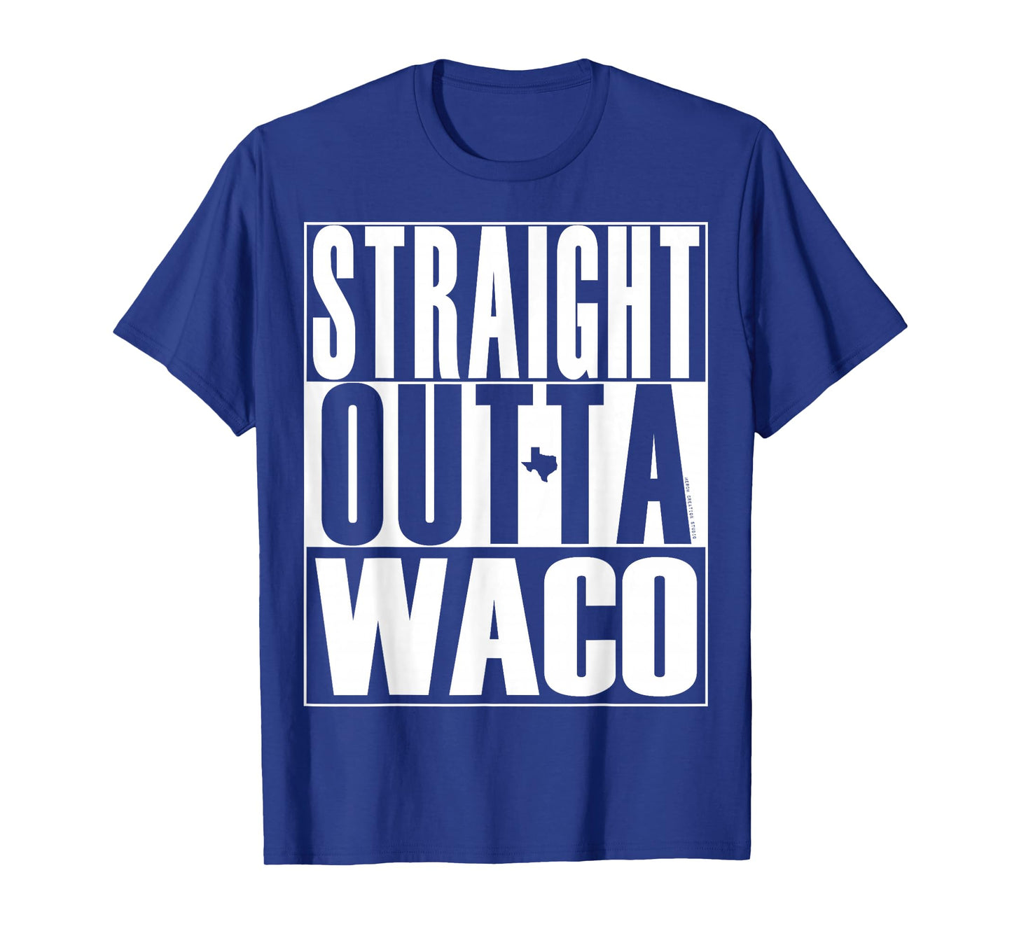Straight Outta Waco by Merch Creation Studio T-Shirt