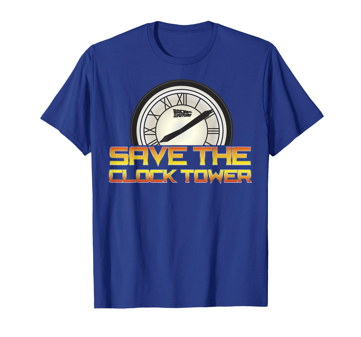 Back to The Future Save The Clock Tower T-Shirt