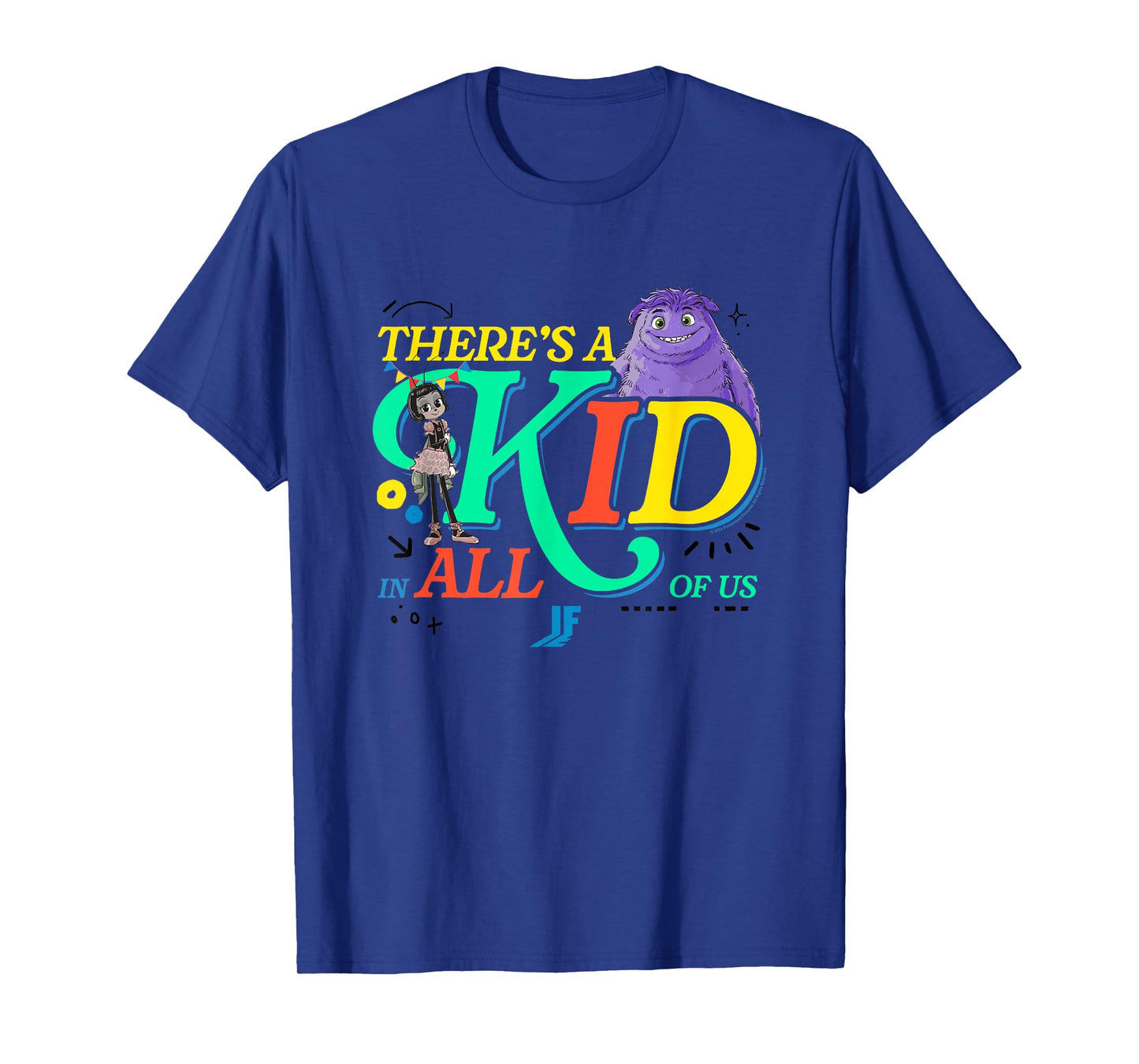 IF Movie There's A Kid In All Of Us Sketch Doodle Logo T-Shirt