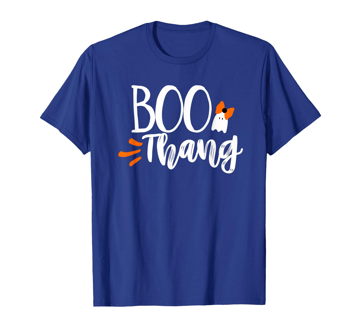 Boo Thang Thing Cute Halloween Ghost Girl's Bow Gift T-Shirt