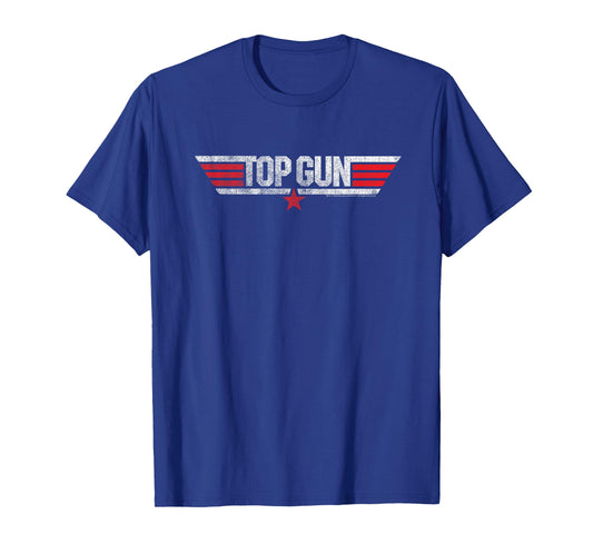 Top Gun Front and Back Logo with Goose Movie T-Shirt
