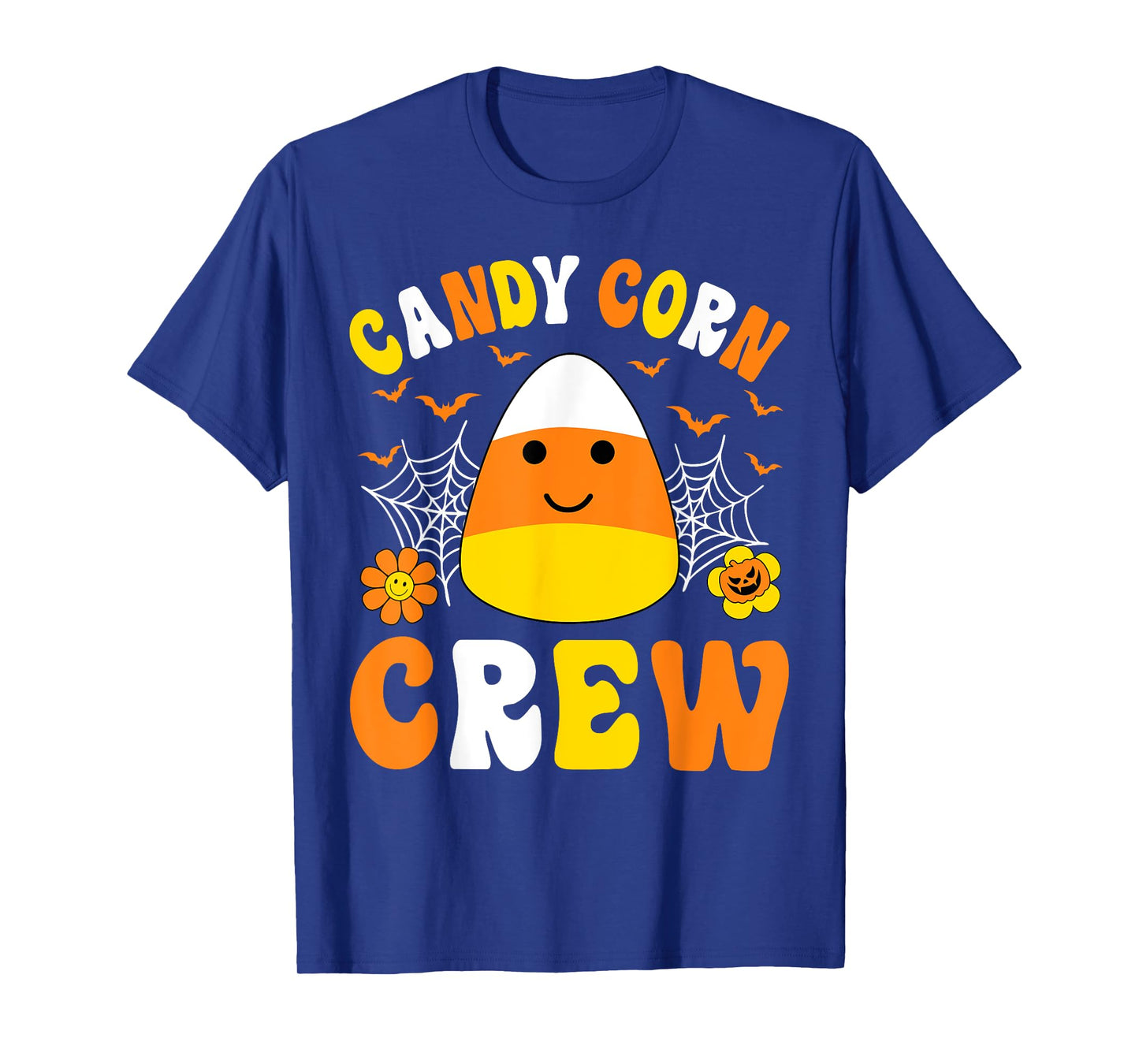Cute Candy Corn Crew Squad Kids Boys Girls Halloween Costume T-Shirt