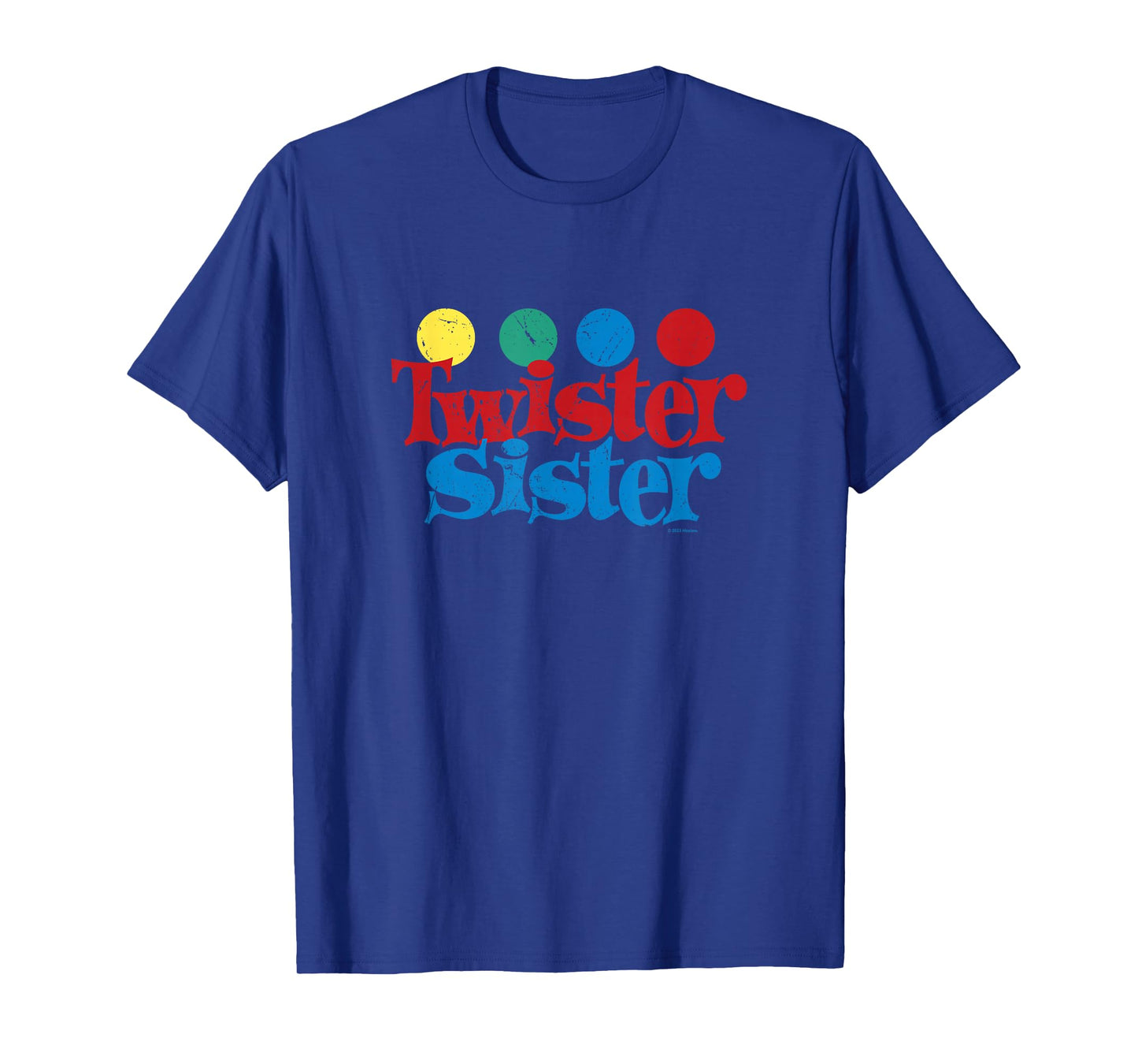 Twister Vintage Retro Twister Sister Classic Game Logo T-Shirt