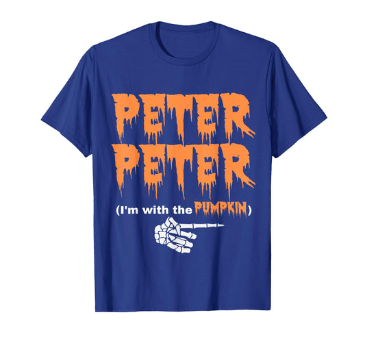 Peter Pumpkin Eater Halloween Matching Couples Costume T-Shirt
