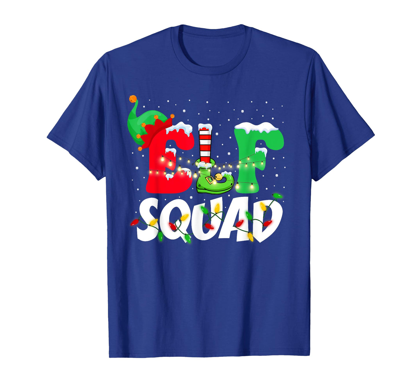 Elf Family Christmas Matching Pajamas XMas Shirt, Elf Squad T-Shirt