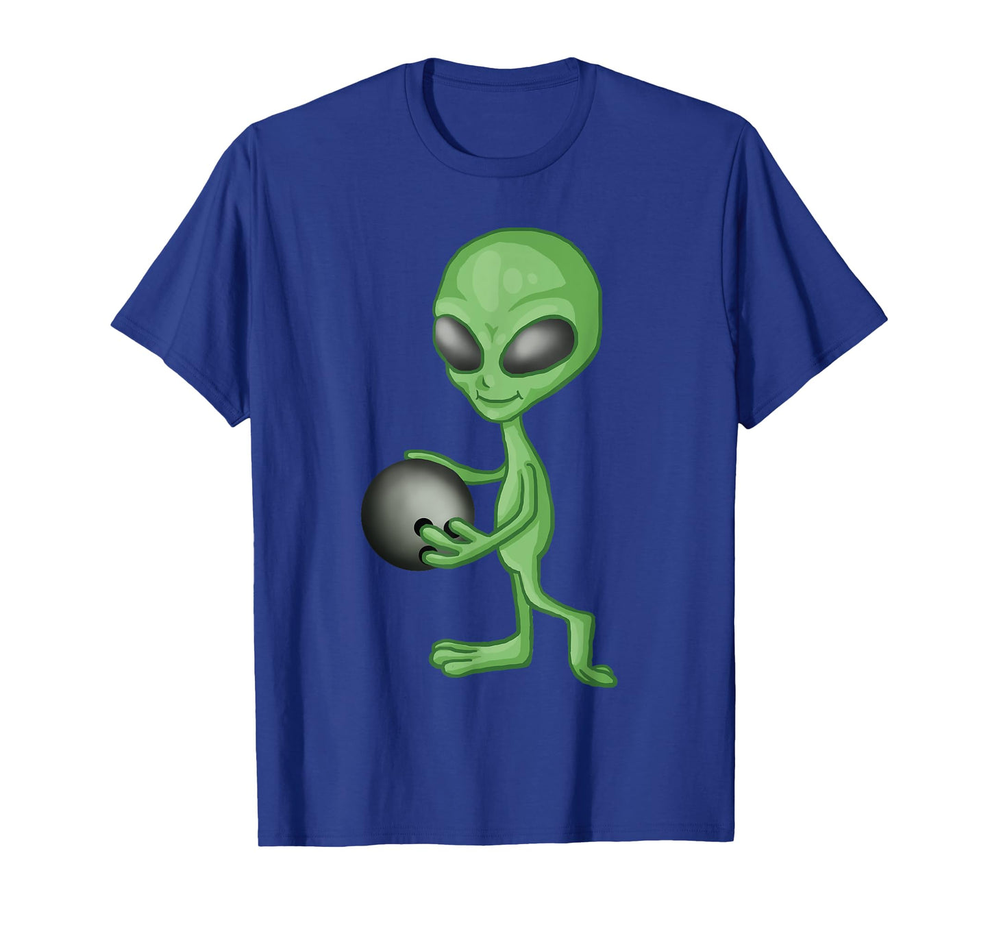 Alien Bowling Funny Bowler T-Shirt