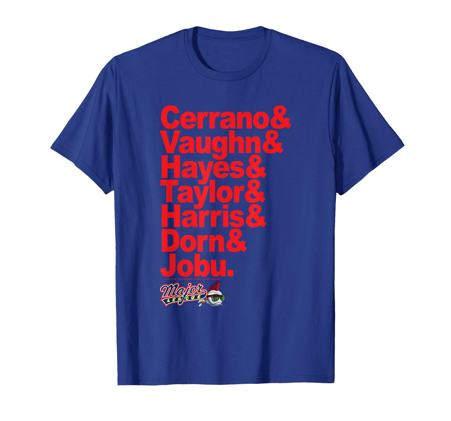 Major League Team Roster T-Shirt