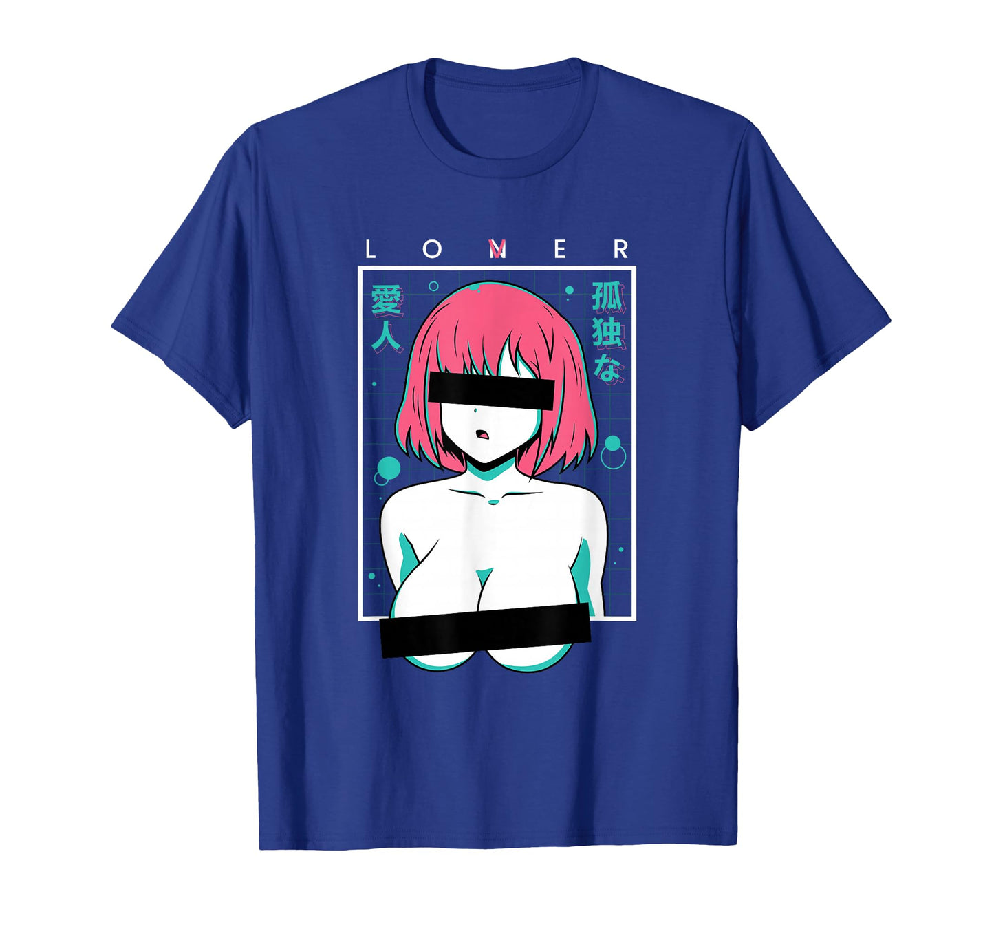 Waifu Loner Lover Anime Girl Japanese Aesthetic Manga Otaku T-Shirt