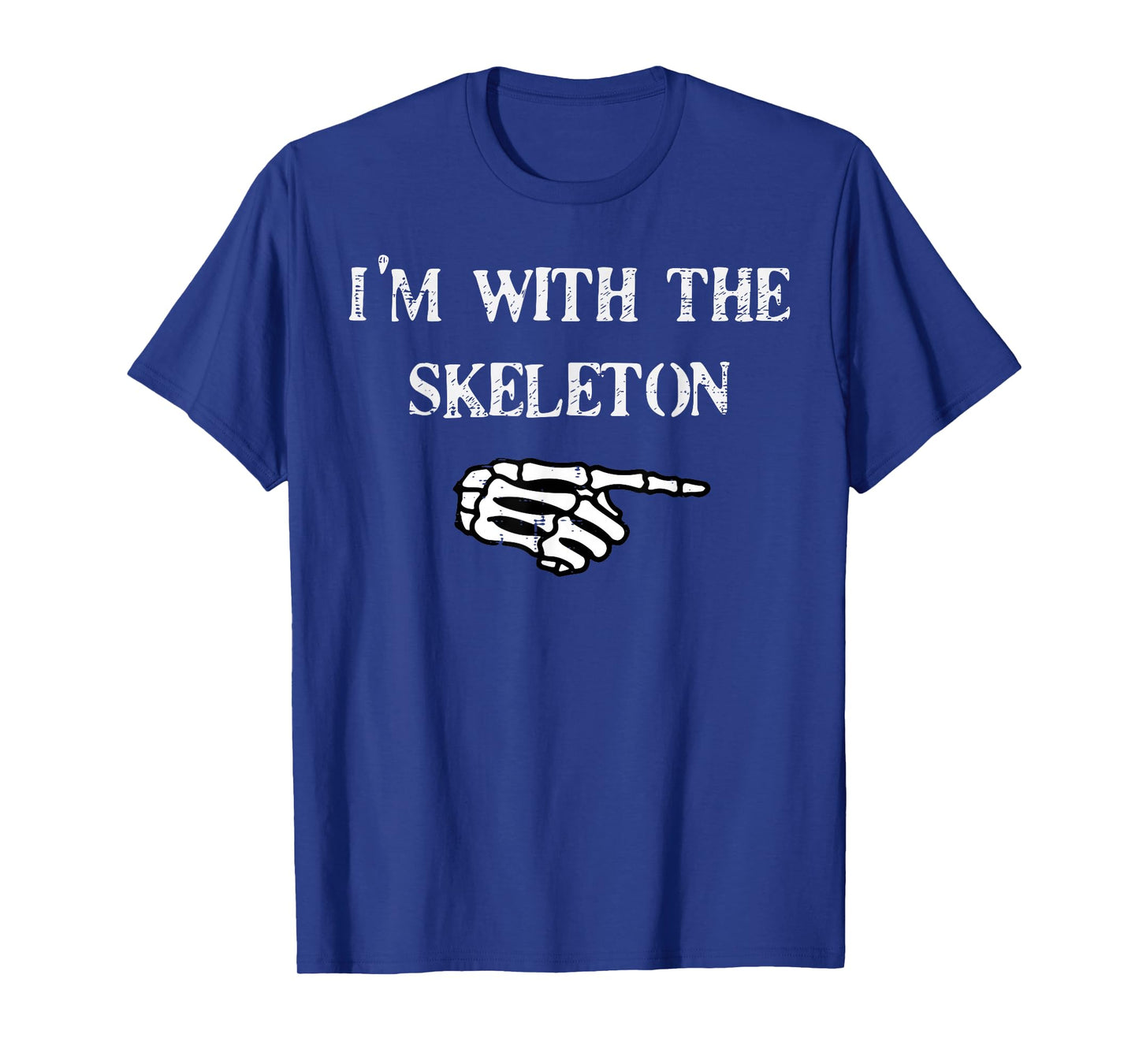 Halloween Matching Im with Skeleton Costume Men Women Kids T-Shirt